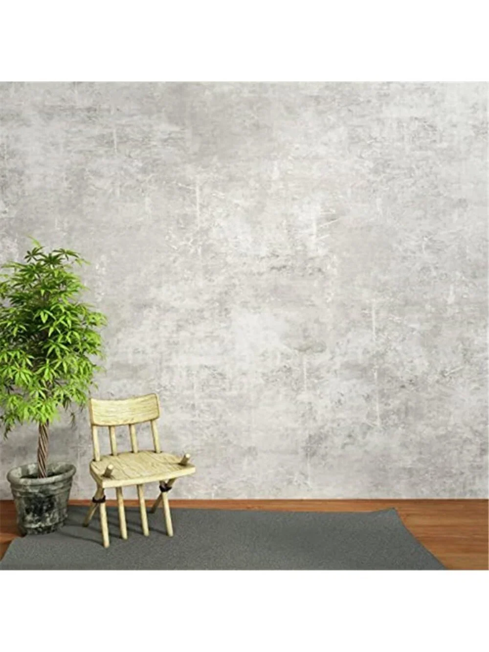 Concrete Peel Stick Wallpaper Gray Vinyl Contact Paper Textured Removable Decor